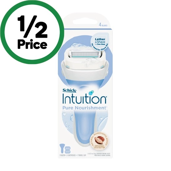 Schick Intuition Pure Nourishment Razor