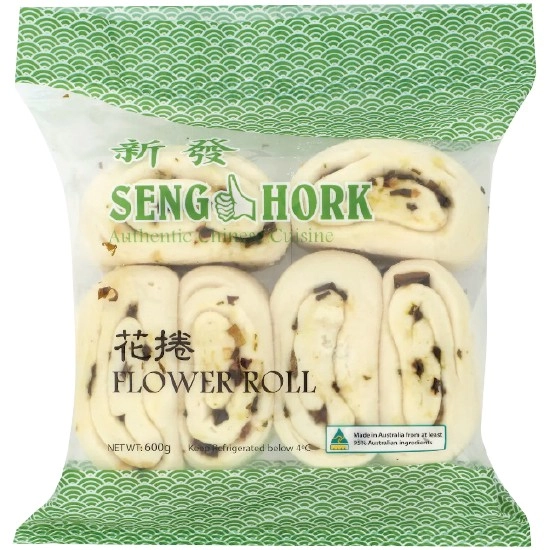 Seng Hork Flower Rolls Pk 6 – From the Fridge