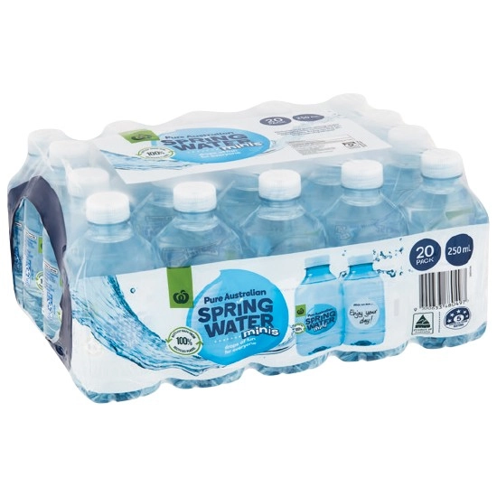 Woolworths Spring Water Minis 20 x 250ml