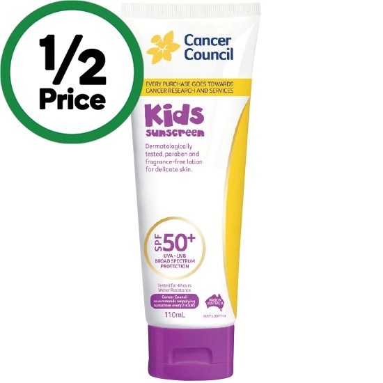 Cancer Council Kids SPF50+ Sunscreen 110ml~