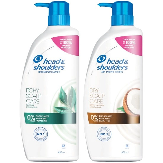 Head & Shoulders Itchy Scalp Anti Dandruff Shampoo 850ml