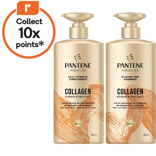 Pantene 3 Minute Miracle Shampoo 650ml or Conditioner 600ml