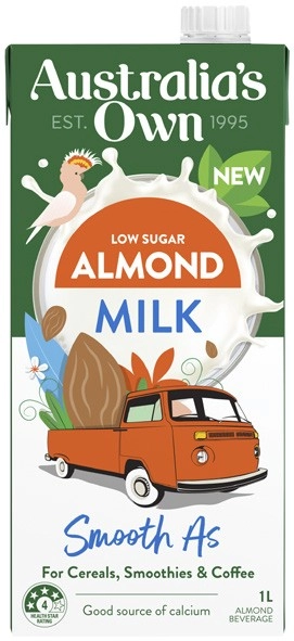 Australia's Own Smooth As Almond Milk 1 Litre