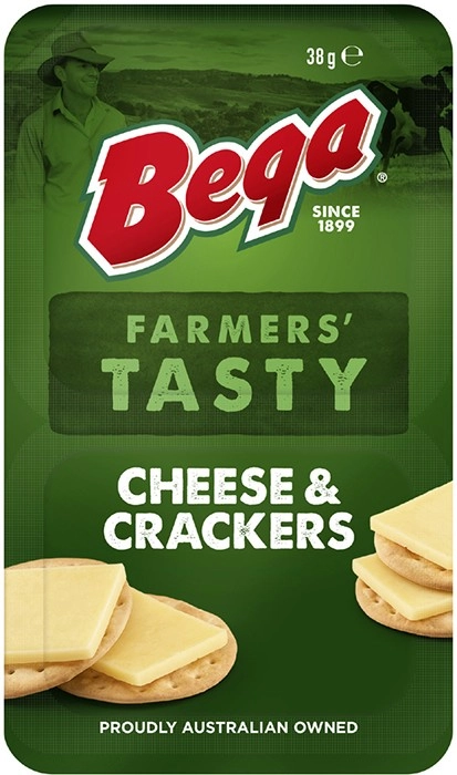 Bega Cheese & Crackers 38g