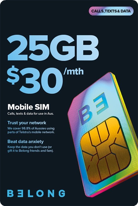 Belong $30 Mobile SIM