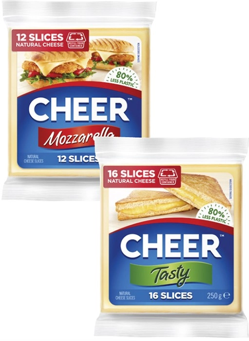 Cheer Cheese Slices Refill Pack 250g