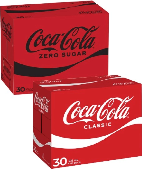 Coca-Cola Soft Drink 30x375mL