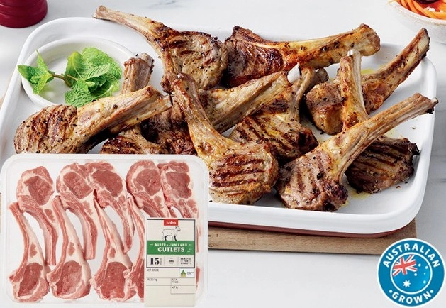 Coles Australian Lamb Cutlets