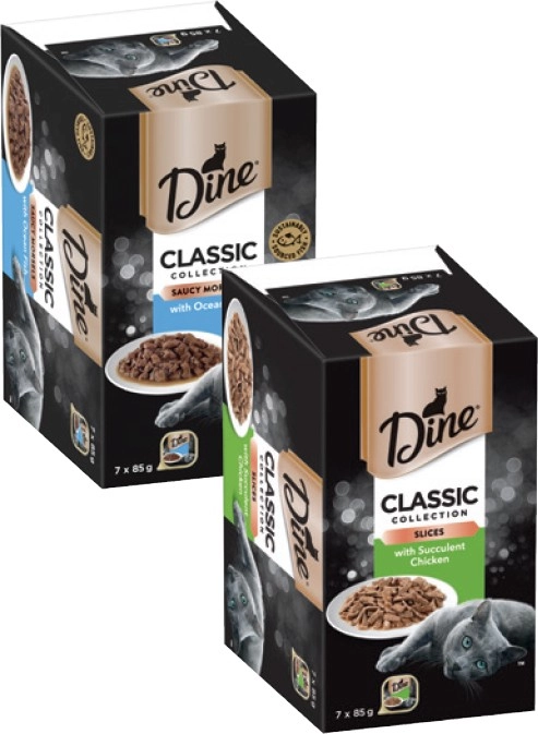 Dine Daily Cat Food 7x85g