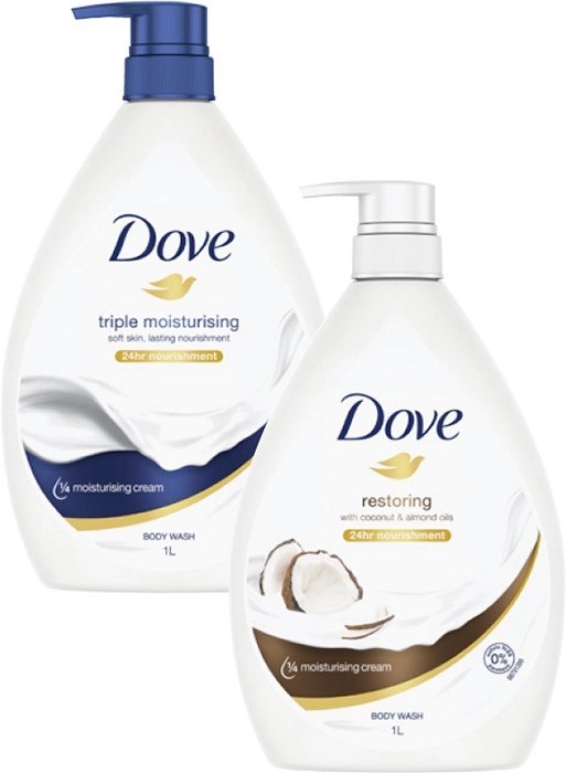 Dove Body Wash 1 Litre