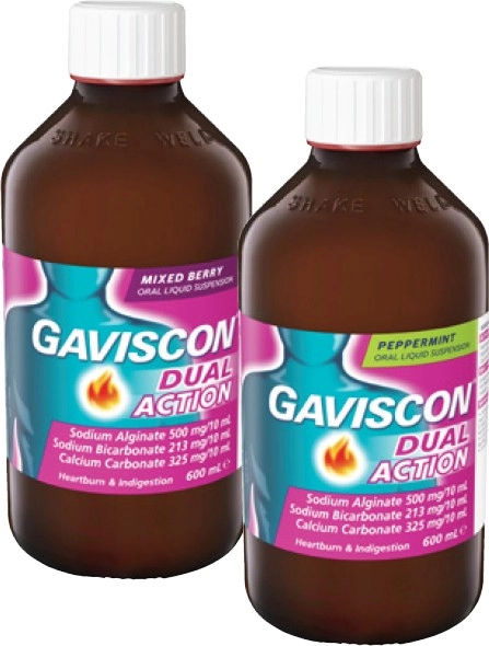 Gaviscon Dual Action Liquid 600mL^