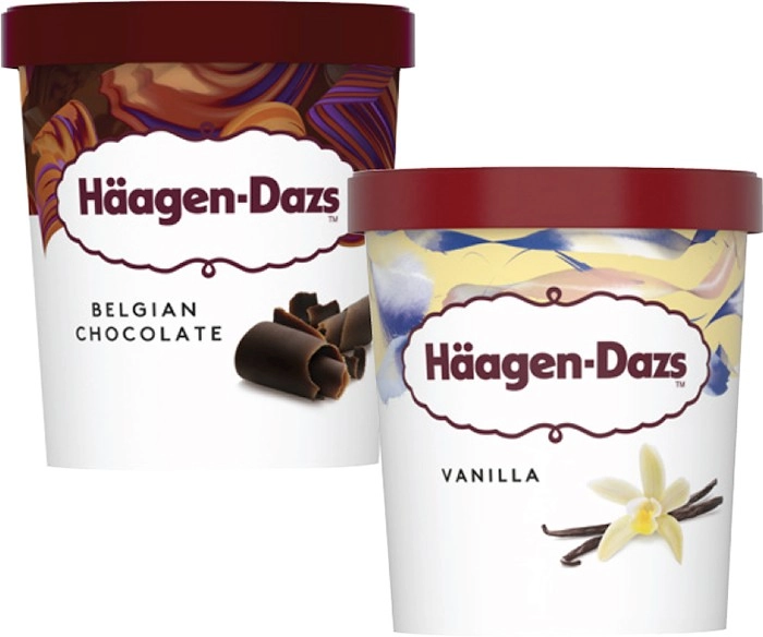 Häagen-Dazs Tub 420mL-457mL