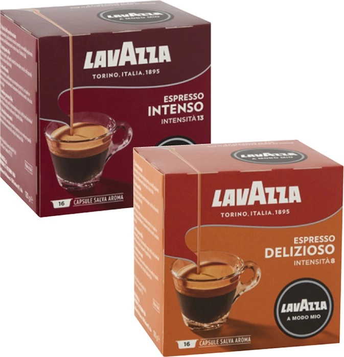 Lavazza A Modo Mio Capsules 16 Pack