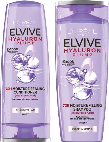 L'Oréal Elvive Shampoo or Conditioner 300mL