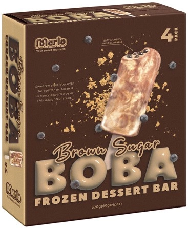 Marlo Brown Sugar Boba Dessert Bar 300g