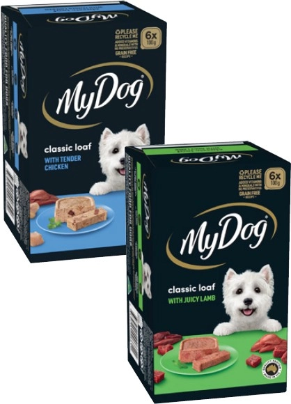 My Dog Dog Food 6x100g