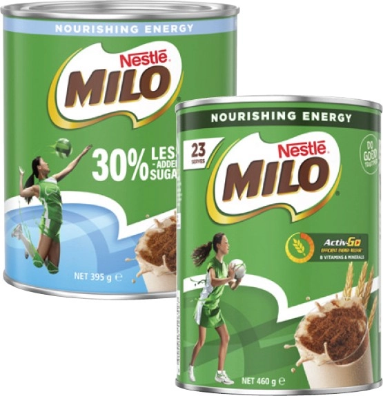 Nestlé Milo 395g-460g