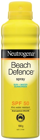 Neutrogena Sun Beach Defence Sunscreen SPF50 184g