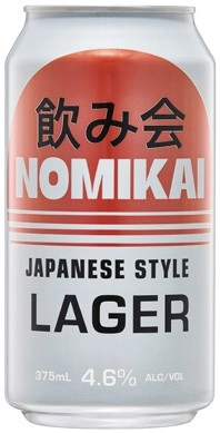 Nomikai Japanese Lager Cans 24x375mL