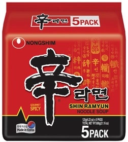 Nongshim Ramyun Noodle 5 Pack 600g