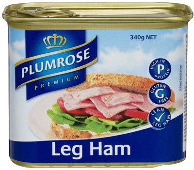 Plumrose Canned Leg Ham 340g