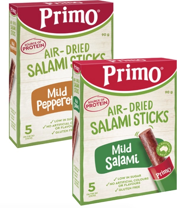 Primo Air-Dried Salami Sticks 90g