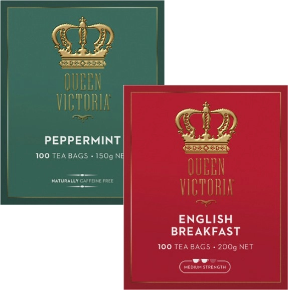 Queen Victoria Tea Bags 100 Pack