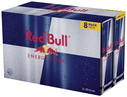 Red Bull Energy Drink 8x250mL