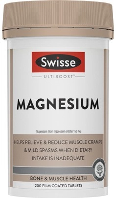 Swisse Ultiboost Magnesium Tablets 200 Pack^