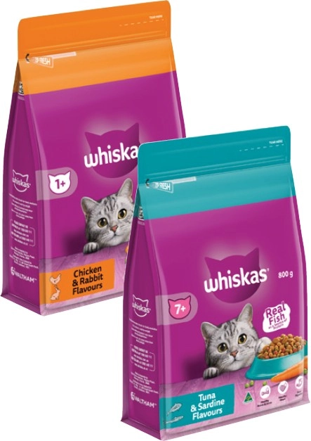 Whiskas Dry Cat Food 800g