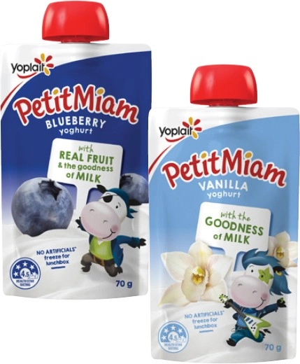 Yoplait Petit Miam Yoghurt Pouch 70g