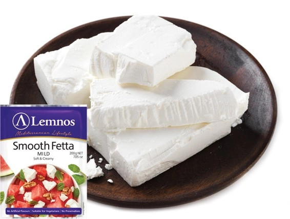 Lemnos Smooth Fetta 200g