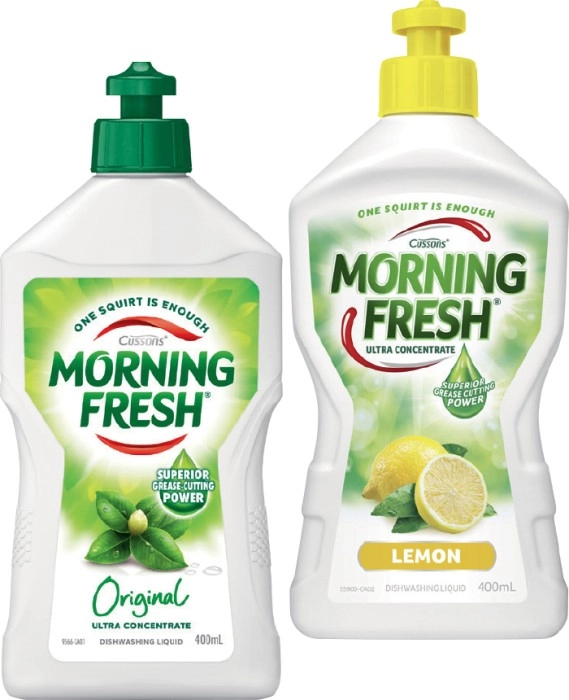 Morning Fresh Dishwashing Liquid 350-400mL Selected Varieties