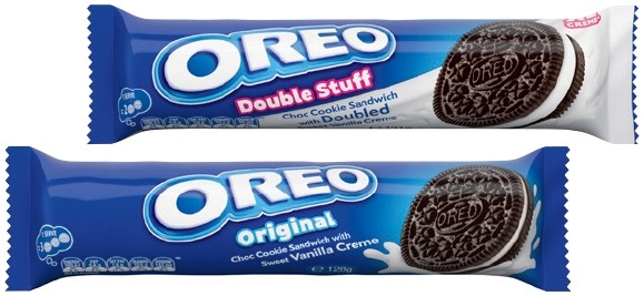 Oreo Cookies 128g or Double Stuff 131g Selected Varieties