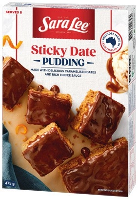 Sara Lee Pudding 475g, Danish 400g or Frozen Cake 350‑400g Selected Varieties