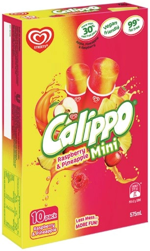 Streets Calippo Minis 10 Pack or Cyclone 8 Pack Selected Varieties