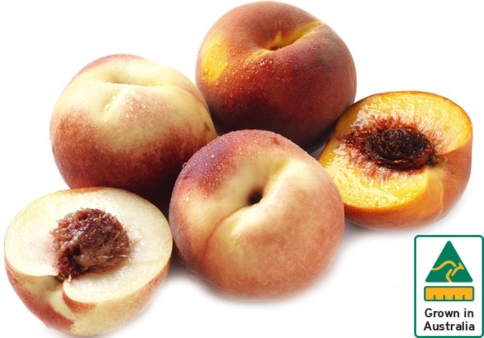 Australian Yellow or White Peaches