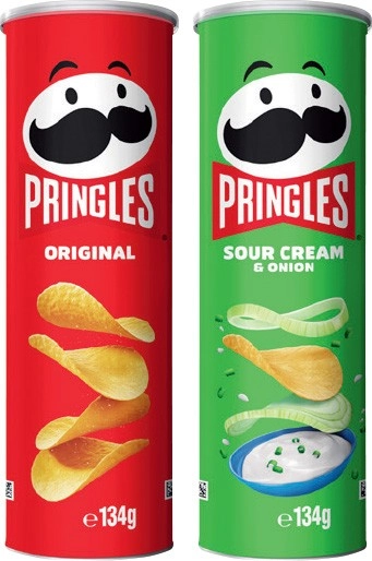 Pringles Chips 118‑134g Selected Varieties