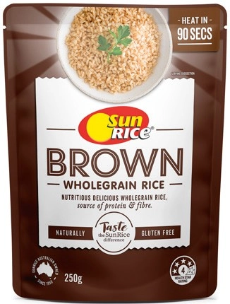 SunRice 90 Seconds Microwave Rice 250g Selected Varieties