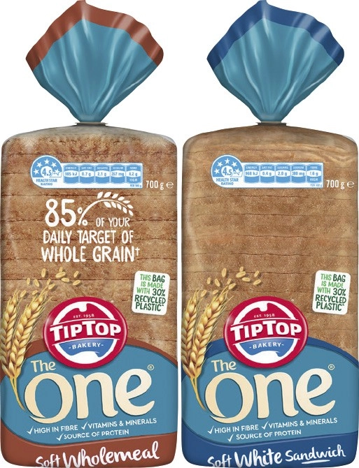 Tip Top The One Bread 700g Selected Varieties