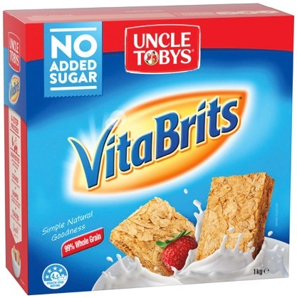 Uncle Tobys VitaBrits 1kg, Rolled Oats 1kg or Vita Weeties 510g Selected Varieties