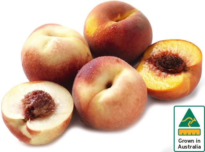 Australian Yellow or White Peaches