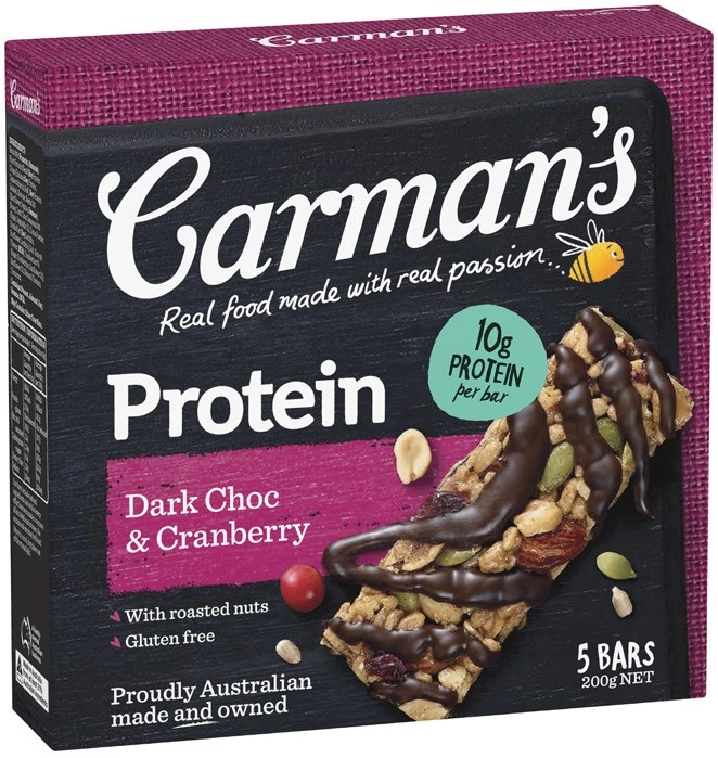 Carman’s Protein Bars 5 Pack Selected Varieties