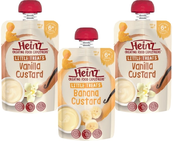 Heinz Baby Food Pouches 120g Selected Varieties