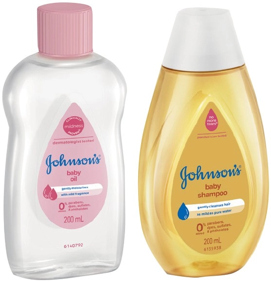 Johnson’s Baby Shampoo, Oil, Bath or Lotion 200mL Selected Varieties