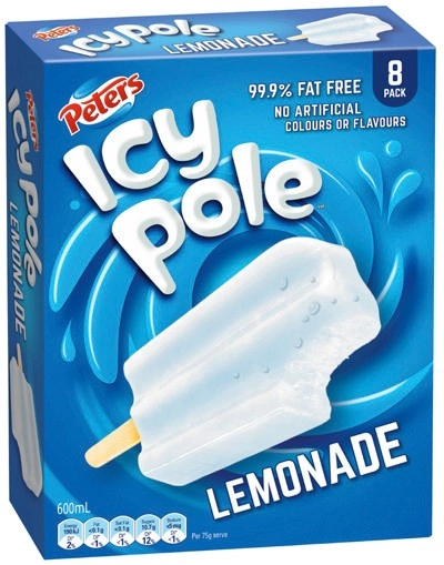 Peters Icy Pole 8 Pack Selected Varieties