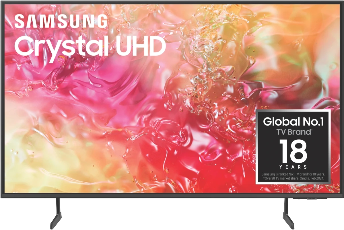 Samsung 55" DU7700 4K Crystal UHD Smart TV 24