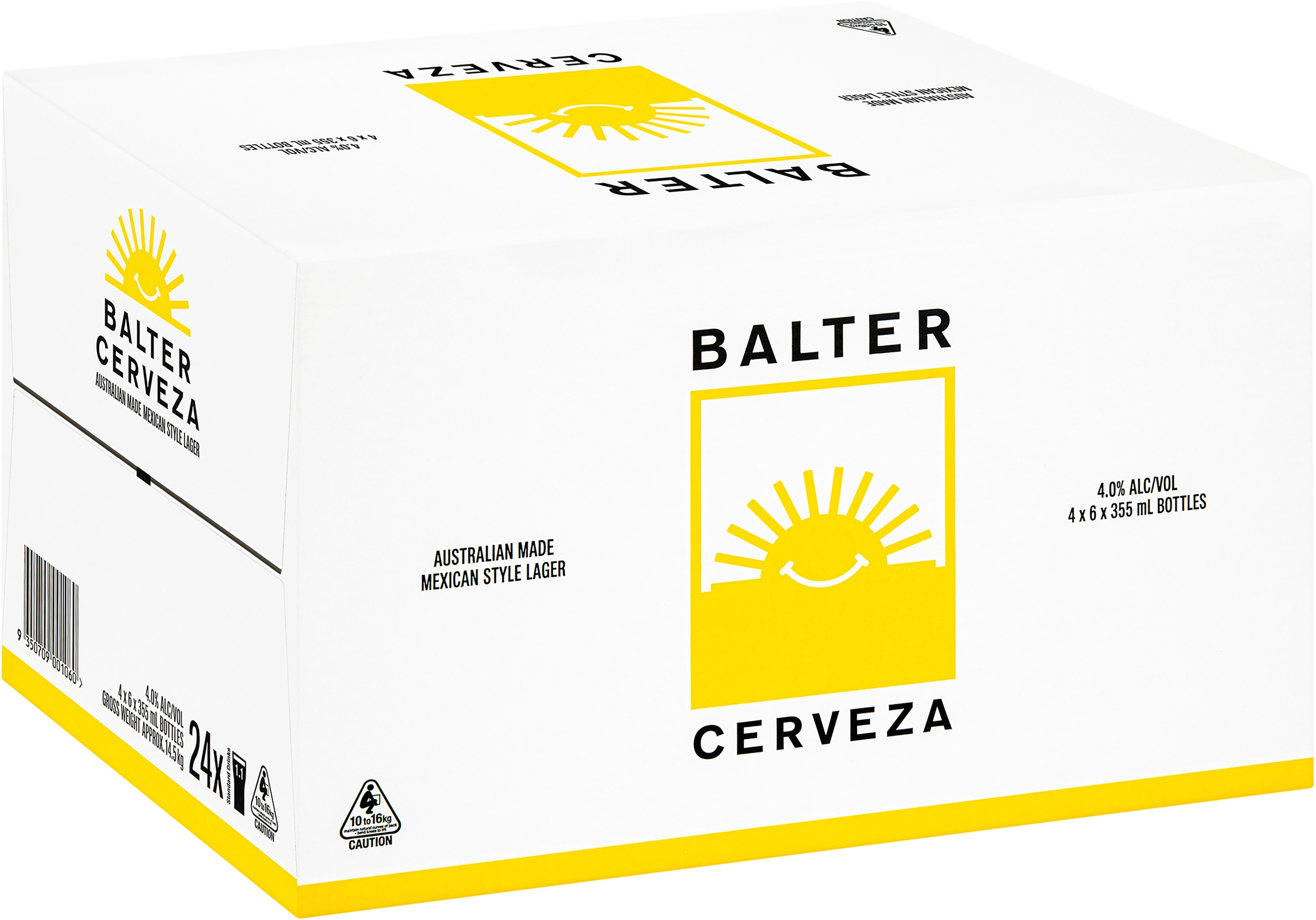 Balter Cerveza Bottles 24x355ml