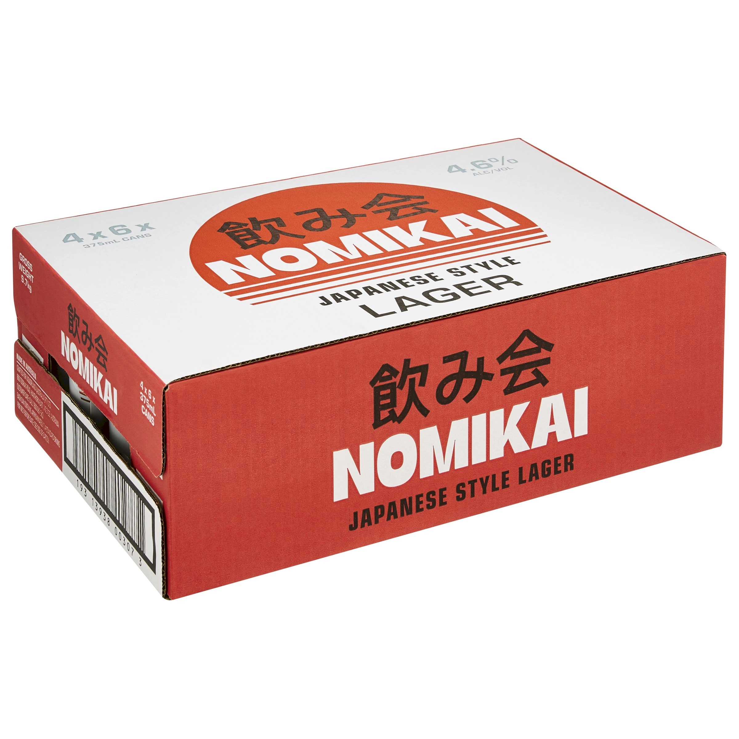 Nomikai Japanese Lager Cans 24x375ml