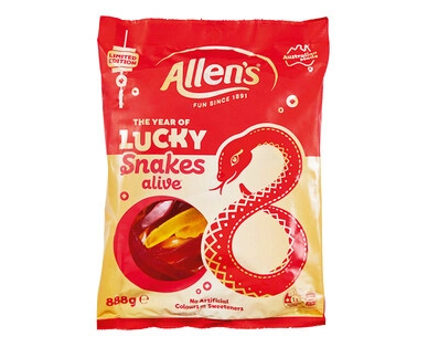 Allen’s Lucky Snakes Alive 888g